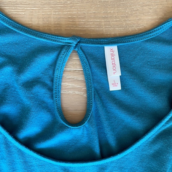 Ruffle front short dress - Picture 3 of 3